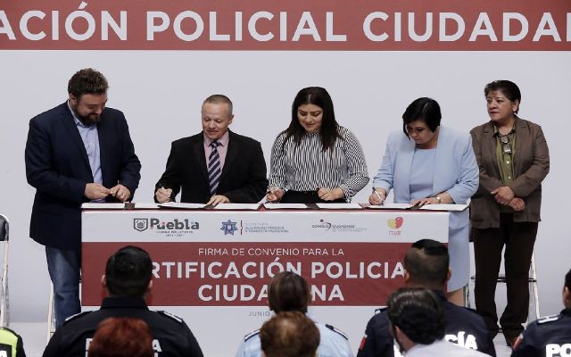 Ayuntamiento signa convenio de Certificación Policial Ciudadana