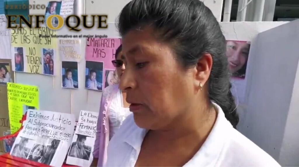 Familia de Gabriela N exigen que su caso sea tomado como feminicidio y no como suicidio