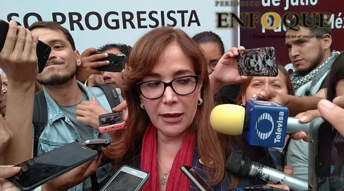 Yeidckol garantiza limpiar a Morena de “oportunistas”