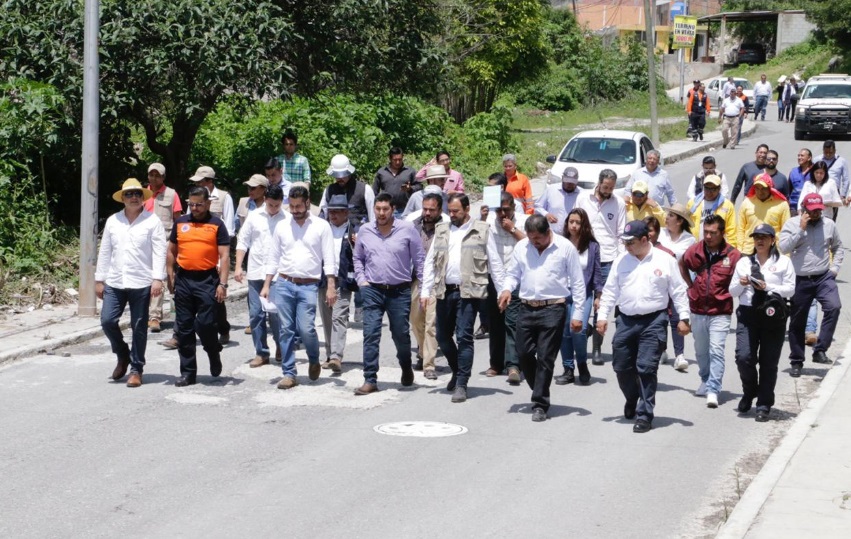 Continúa encabezando SGG acciones en Santo Tomás Chautla