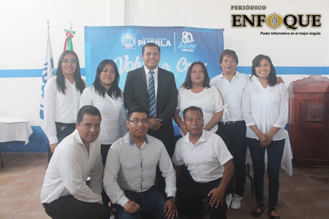 Eligen a nuevos integrantes del comité municipal del PAN en Cuautlancingo 