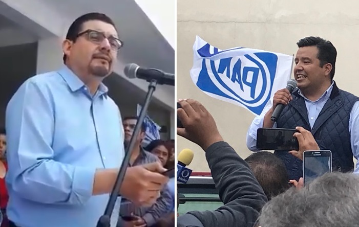 Eduardo Alcántara y Jesús Zaldívar se registran para la dirigencia municipal del PAN 