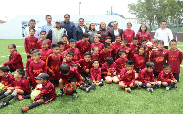 Ayuntamiento entrega rehabilitación del deportivo Bosques III