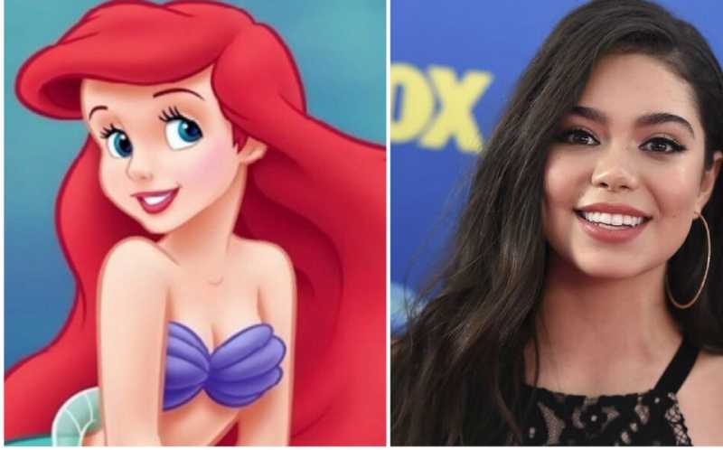 La nueva Sirenita en la versión musical para televisión