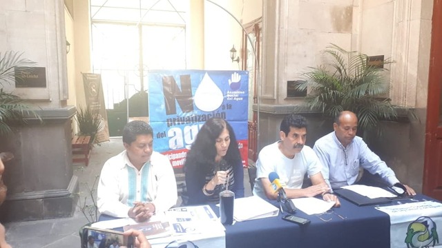 El derecho humano al agua debe de estar por encima del mercantil: ASA