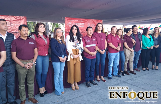 Con éxito realiza gobierno de San Pedro Cholula macro jornada de servicios