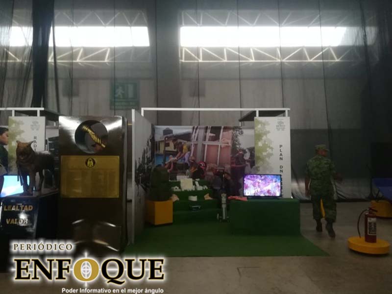 Barbosa Huerta inaugura exposición militar “La Gran Fuerza de México”