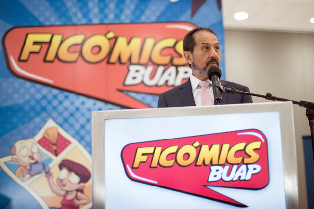 Encabeza rector de la BUAP inauguración de la Feria Internacional de Cómics 2019