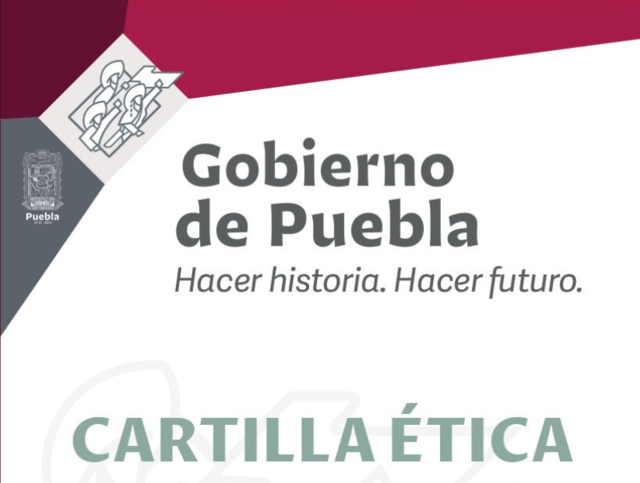 Gobierno de Puebla repartirá “cartilla ética” a estudiantes y público en general 