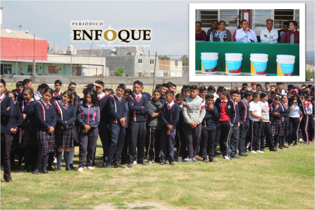 Arranca programa de mejoramiento de escuelas en Amozoc