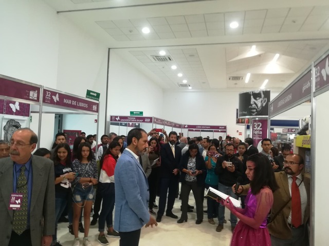 Inicia en la BUAP la edición 32 de la Feria Nacional del Libro