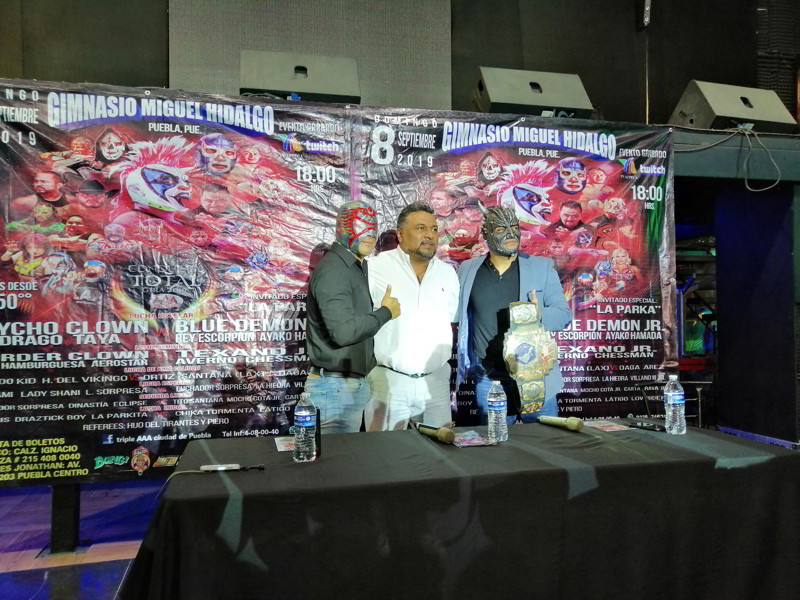 Todo listo para la revancha entre Blue Demon Jr. y Dr. Wagner Jr. en Puebla
