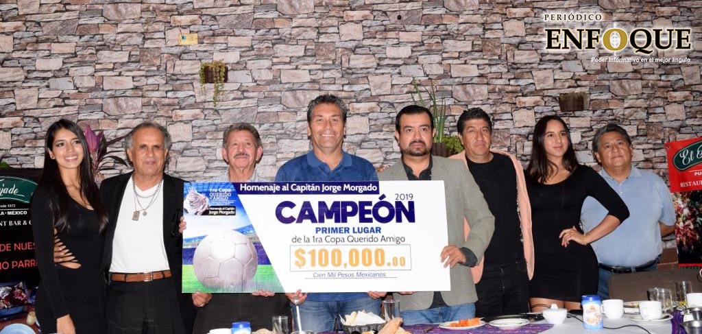 Realizarán torneo en homenaje al exjugador del Puebla Jorge 'capitán' Morgado 