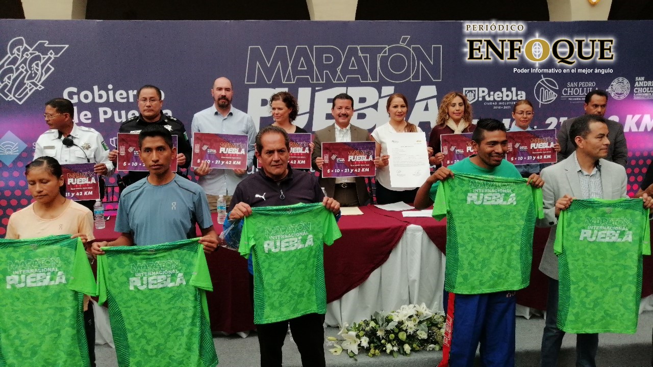 Cambio de ruta y aumento en inscripción para la edición 40 del Maratón de Puebla 