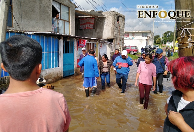 Admite presidenta municipal de Cuautlancingo que fueron “rebasados” por lluvia torrencial 