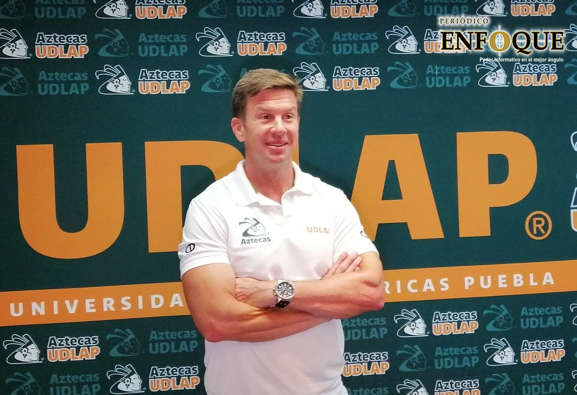 Eric Fisher prevé un intenso clásico entre Aztecas UDLAP y Borregos