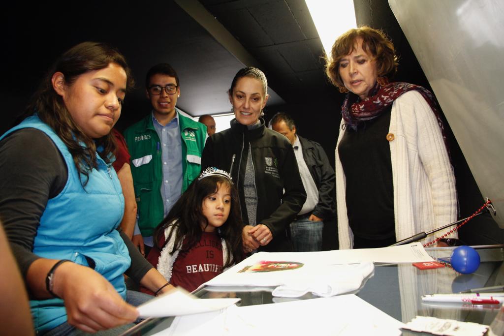 Anuncia Jefa de Gobierno de CDMX término de construcción en 74 PILARES