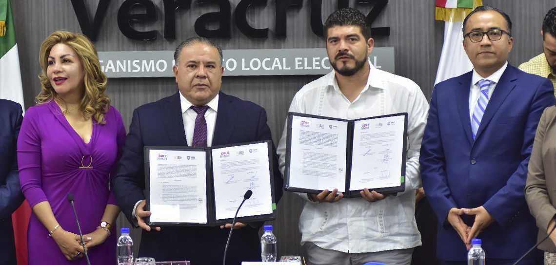 Difundirán SEV y OPLE la cultura democrática en escuelas de la entidad