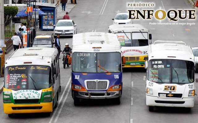 Considera el CCE que el aumento al transporte público en Público en Puebla será justo