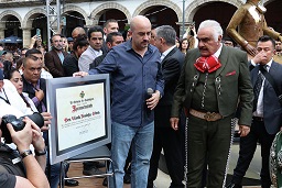 Guadalajara rinde homenaje al Charro de Huentitán.