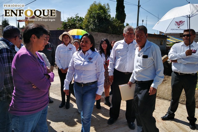 Con obras públicas a “medio terminar”, Guadalupe Daniel rendirá su primer informe en Cuautlancingo 