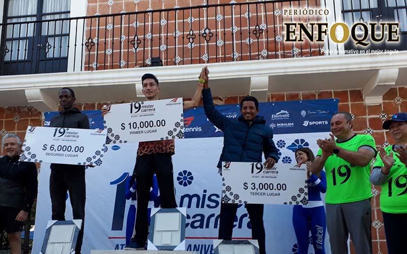 Se rompió hegemonía keniata en la Carrera de Atlixco 