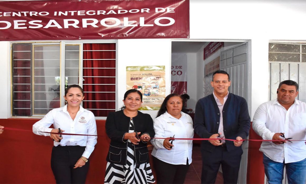 Inaugura Municipio de Oaxaca Centro Integrador de Desarrollo en Viguera
