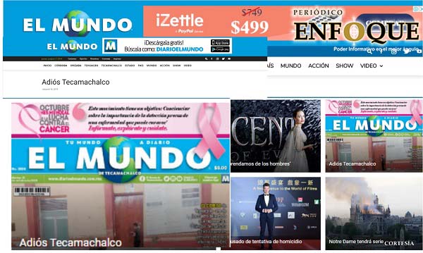 Por violencia cierra el Periódico impreso El Mundo de Tecamachalco