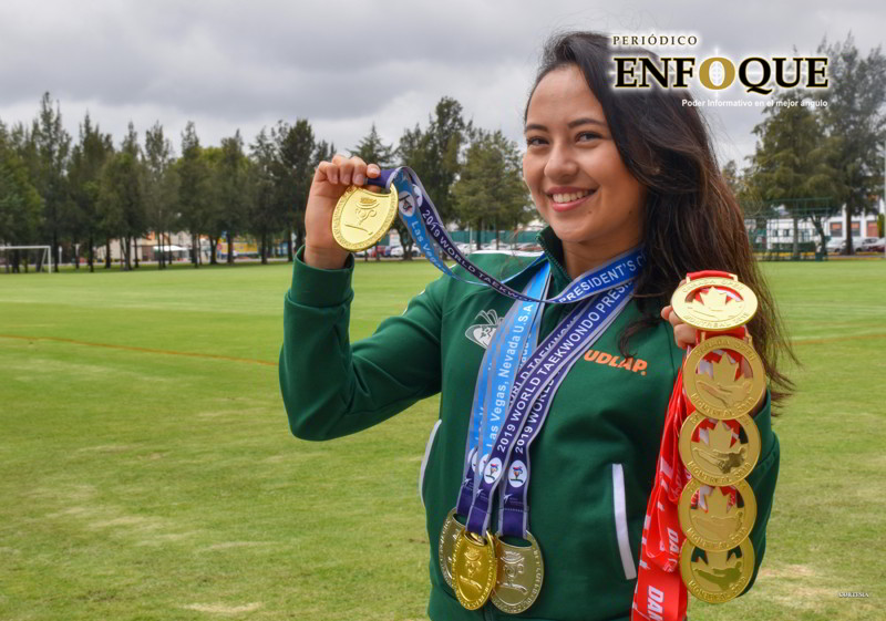 Ana Zulema Ibañez no deja de ganar medallas 
