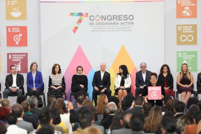 Participa Gobernador Alfredo Del Mazo en el Séptimo Congreso de Ciudadanía Activa.