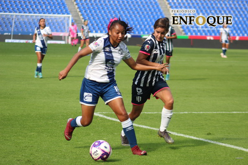 Rayadas prácticamente eliminó al Puebla Femenil de una posible Liguilla (VIDEO) 