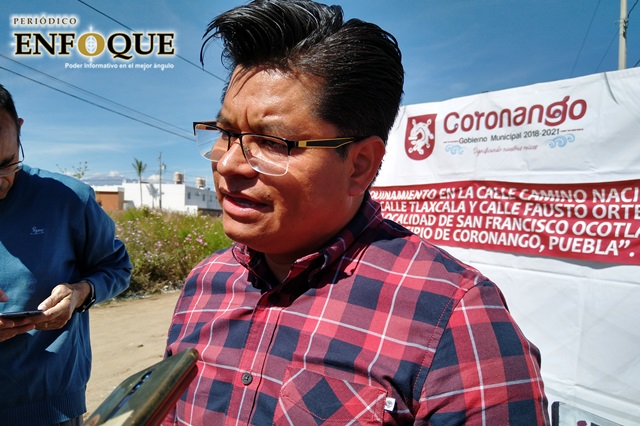 Anuncia Toño Teutli construcción de Complejo de Seguridad en 2020 en Coronango 