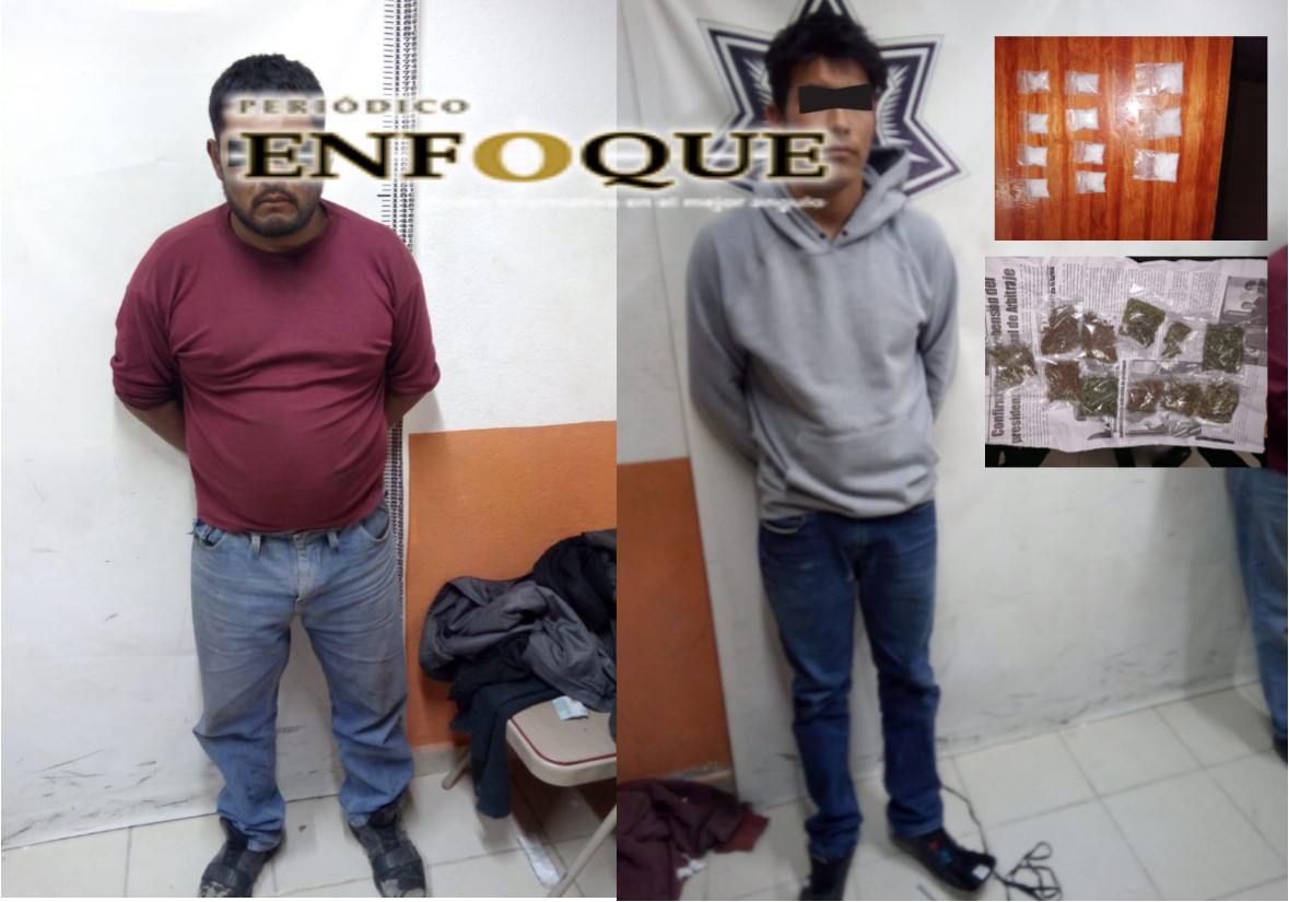 Detienen en Tepeaca a presuntos narcomenudistas