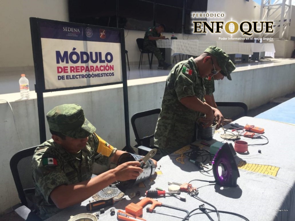 Militares realizan Jornada Comunitaria en Tecamachalco