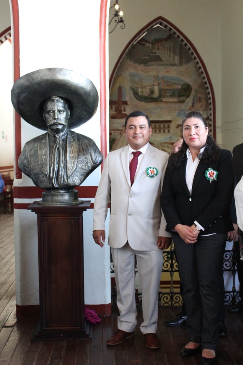 Ebodio Santos encabeza 109 aniversario de la Revolución Mexicana.