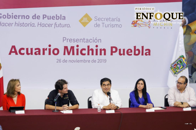Barbosa Huerta anuncia apertura del centro de recreación Acuario Michin