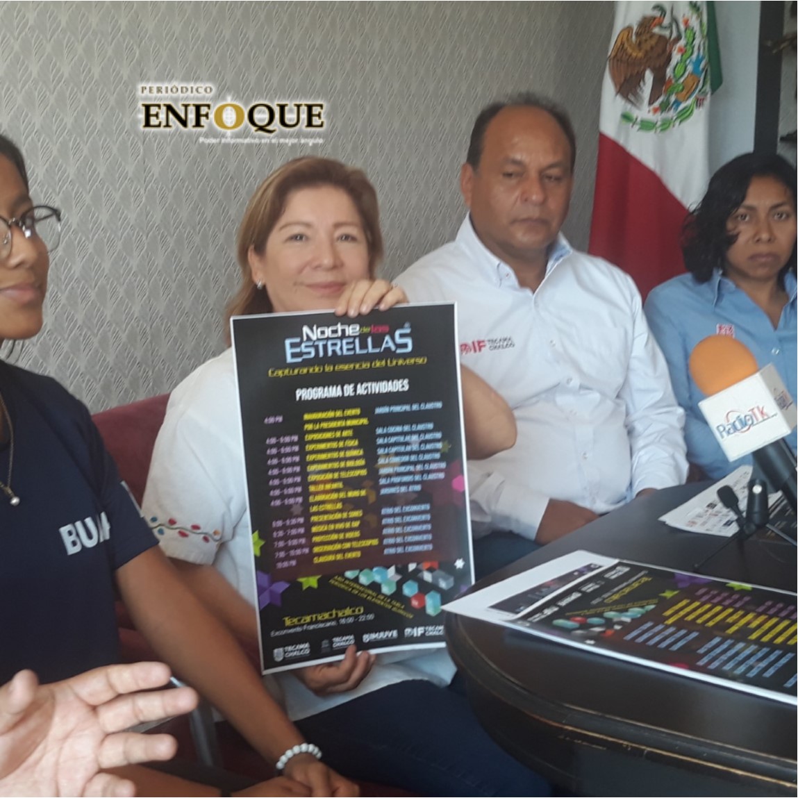Anuncian Noche de Estrellas en Tecamachalco