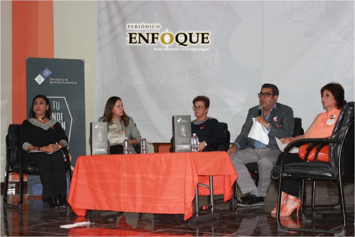 En Tepeaca, la Secretaría de Igualdad Sustantiva realiza el conversatorio “Tu Indiferencia Mata”