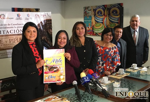 Invita Lupita Daniel a la Feria del Mole y el Pipián en Cuautlancingo este 1 de diciembre 