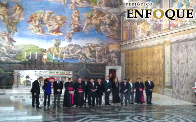 Gobierno de Puebla y Arquidiócesis inauguran réplica de Capilla Sixtina en la Catedral