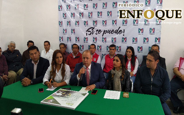 PRI estatal pide a AMLO destinar más recursos para Puebla