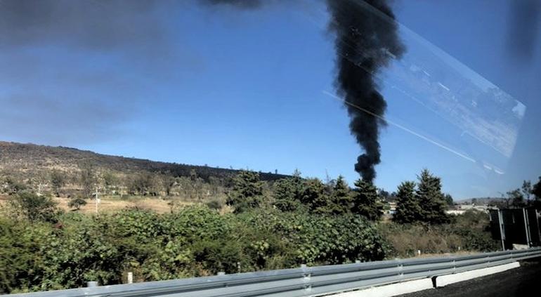 Explota ducto de Pemex en Tarímbaro, Michoacán