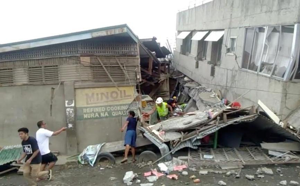 Sismo de 6.8 en Filipinas deja un muerto y 62 heridos