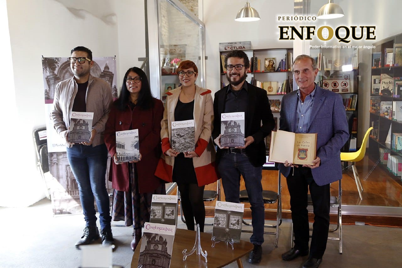 Presentan las nuevas ediciones de la revista del Centro Histórico de Puebla (Video)