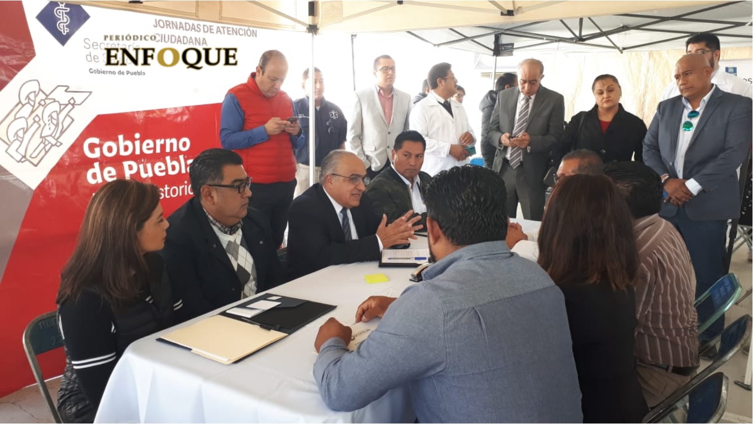 Realiza Secretaría de Salud Jornada de Atención Ciudadana en Tepeaca