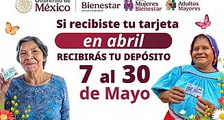 Anuncian inicio de pagos de la Pensión del Bienestar mayo-junio 2025