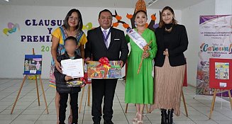 Premian a los ganadores del Concurso Estatal de Dibujo Infantil "Así Vivo el Carnaval 2025" en Tlaxcala