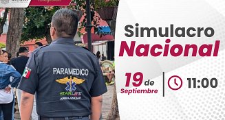 Atlixco se prepara para el Simulacro Nacional de Sismo 2024 este 19 de septiembre