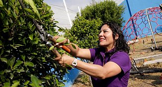  Promueve Lupita Cuautle más espacios públicos para todas y todos
