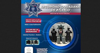 Detienen a presunto ladrón en la colonia Francisco I. Madero
